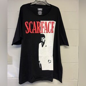 Scarface Black Graphic T-Shirt